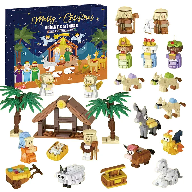 Advent Calendar Gift - Kotak Hadiah Kalender Advent Natal DIY