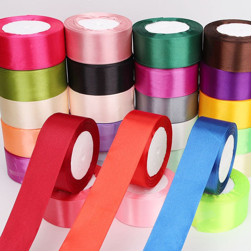 Ribbon Bow Gift - 1Rol Pita Satin 4Cm 25Yard Pita