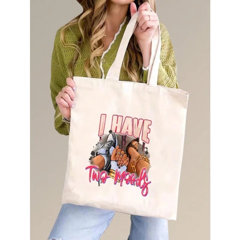 ROMWE Tas Bahu Kanvas Pola Pit - Ribbon Bow Gift ulasan dan harga