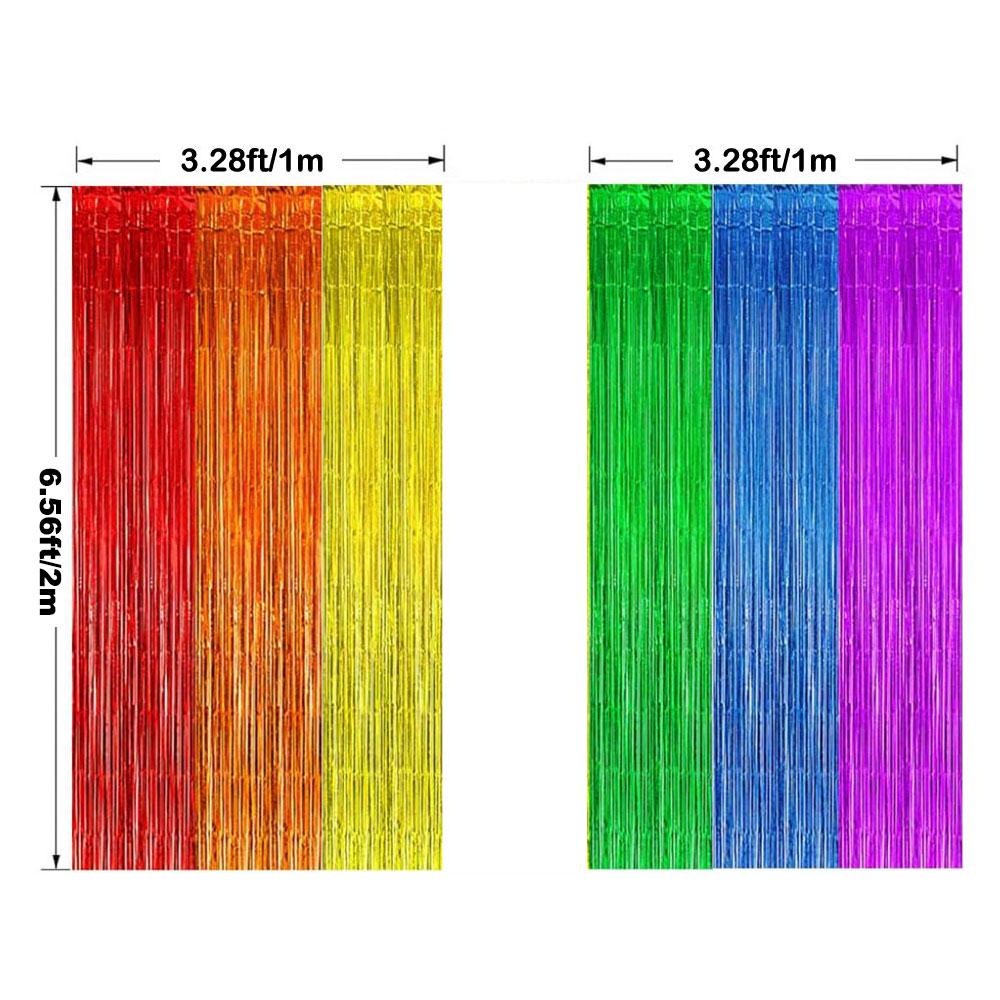 Tirai Rumbai Hiasan Pesta untu - Tinsel Garland Decoration ulasan dan harga