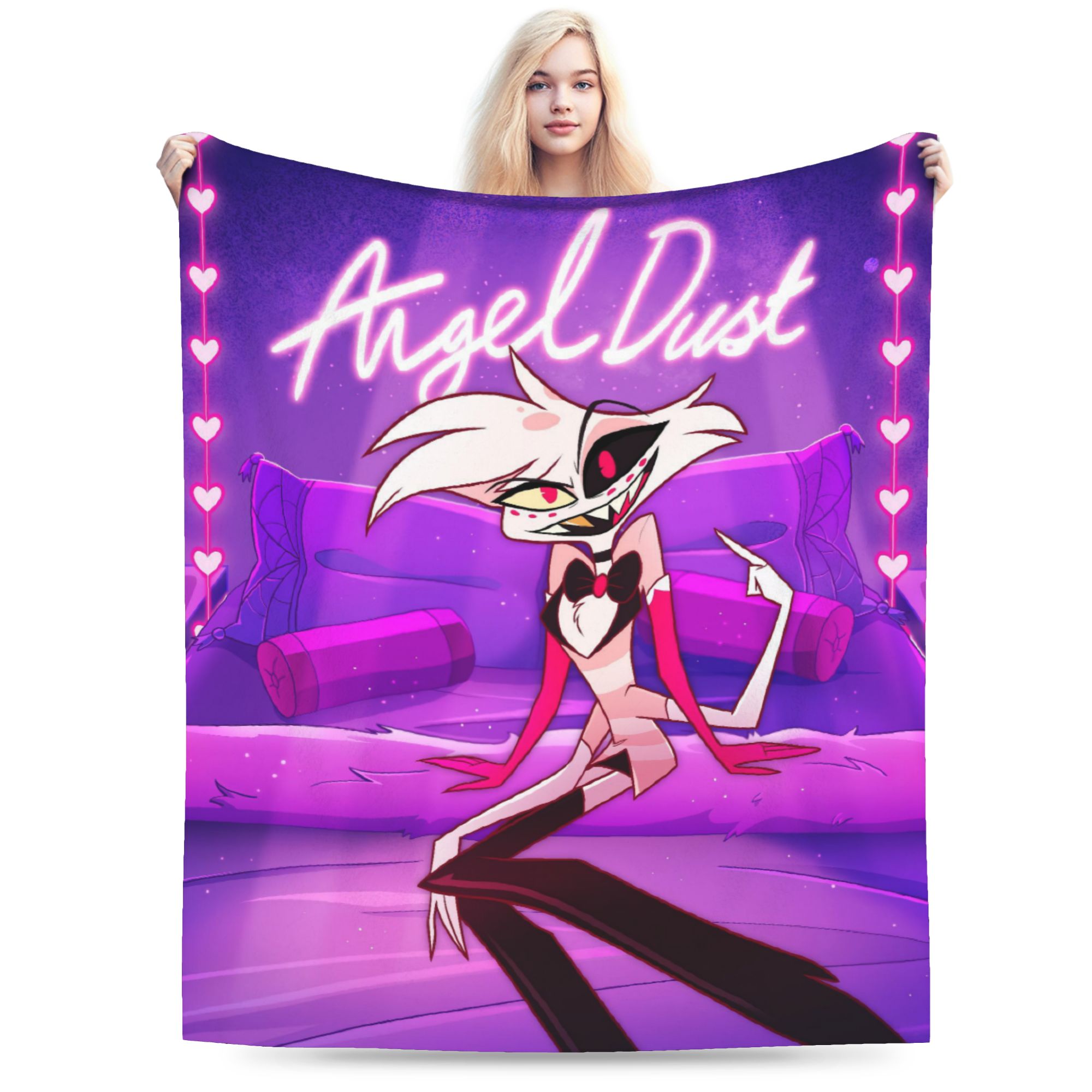 Selimut Bulu Kartun Hazbin Hot - Christmas Throw Blanket ulasan dan harga