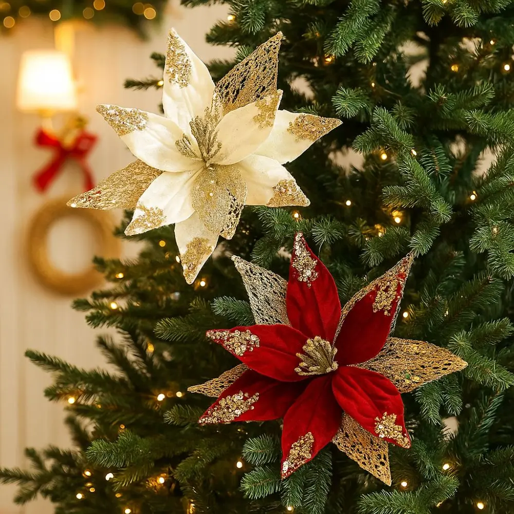 Karangan Bunga Natal Buatan 29 - Christmas Wreath Fake ulasan dan harga