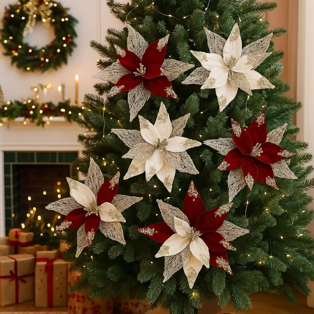 Karangan Bunga Natal Buatan 29 - Christmas Wreath Fake ulasan dan harga