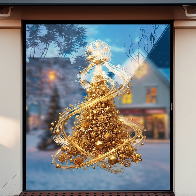 Stiker Natal Elegan untuk Jend - Snowflake Window Decal ulasan dan harga