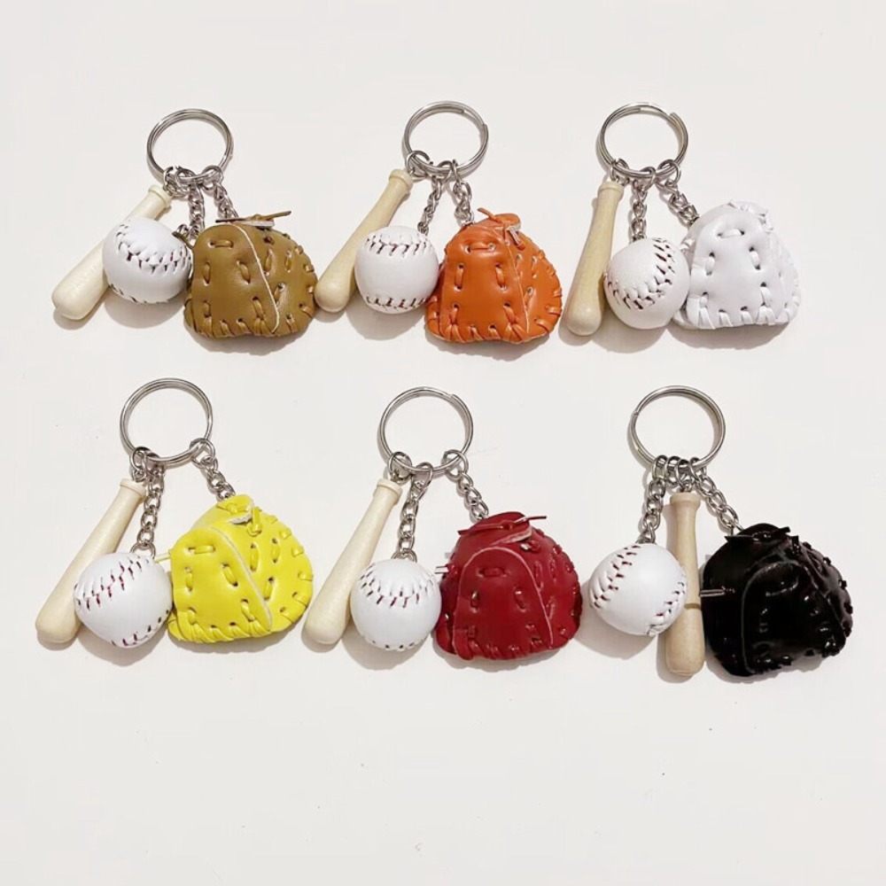 Gantungan Kunci Baseball 2CM 3 - Ornament Ball Set ulasan dan harga