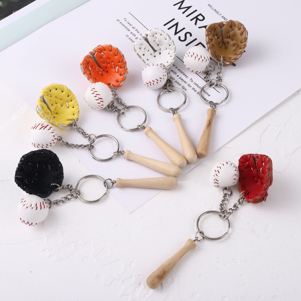 Gantungan Kunci Baseball 2CM 3 - Ornament Ball Set ulasan dan harga
