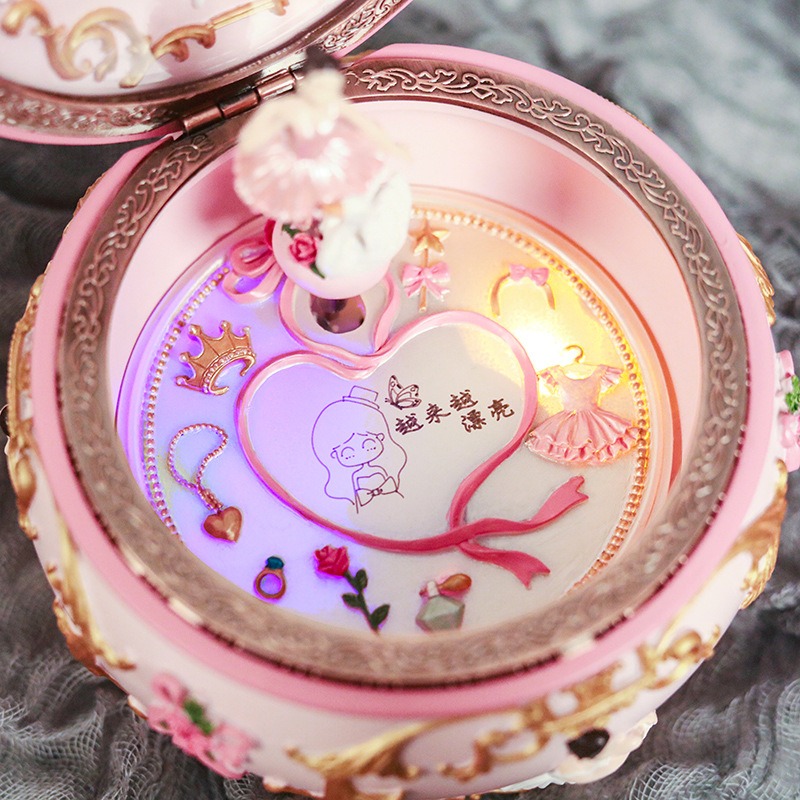 Kotak Musik Balerina Berputar  - Snow Globe Musical ulasan dan harga