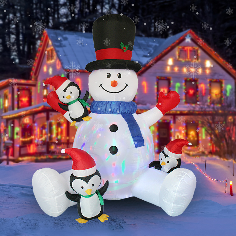 Arhat Bertumpuk Penguin Manusi - Christmas Lights Outdoor ulasan dan harga