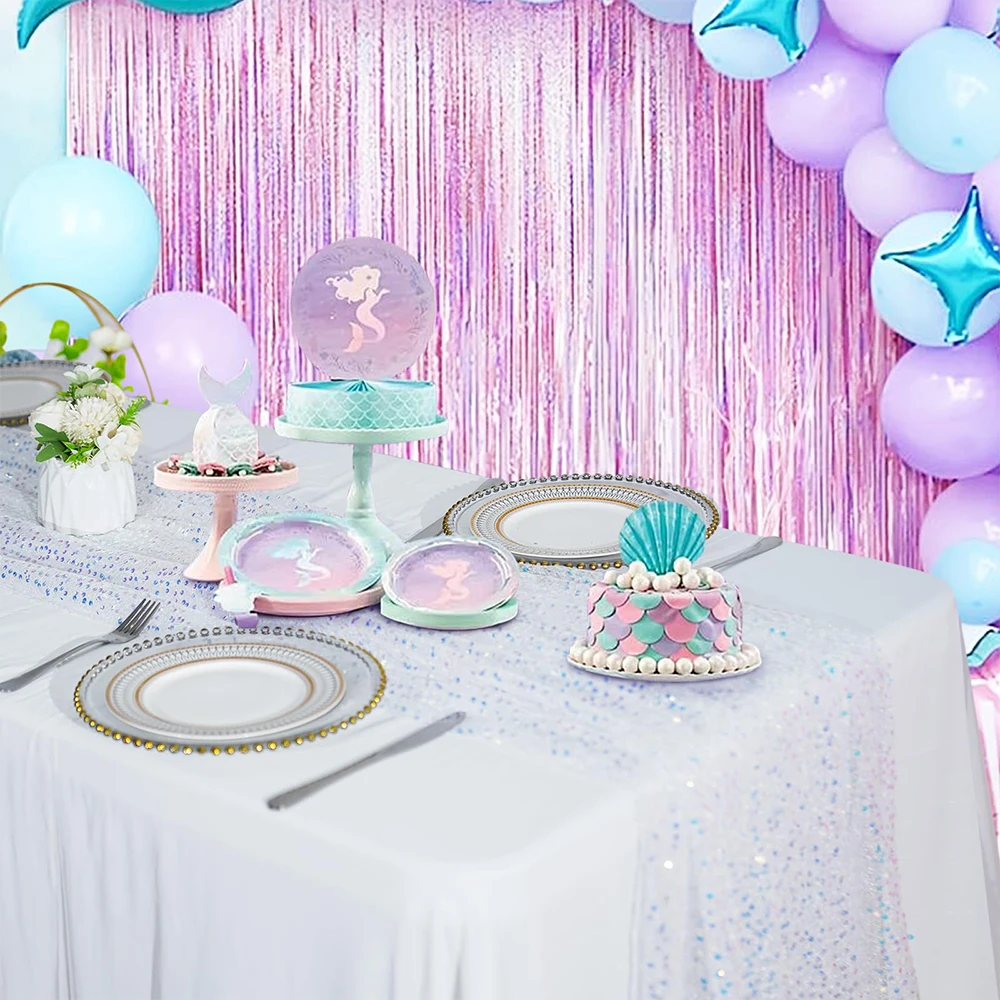 1 Pak Taplak Meja Payet Dekora - Christmas Table Runner ulasan dan harga