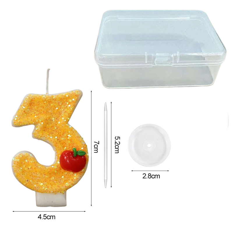 Lilin Ulang Tahun Digital Warn - Holiday Candle Set ulasan dan harga