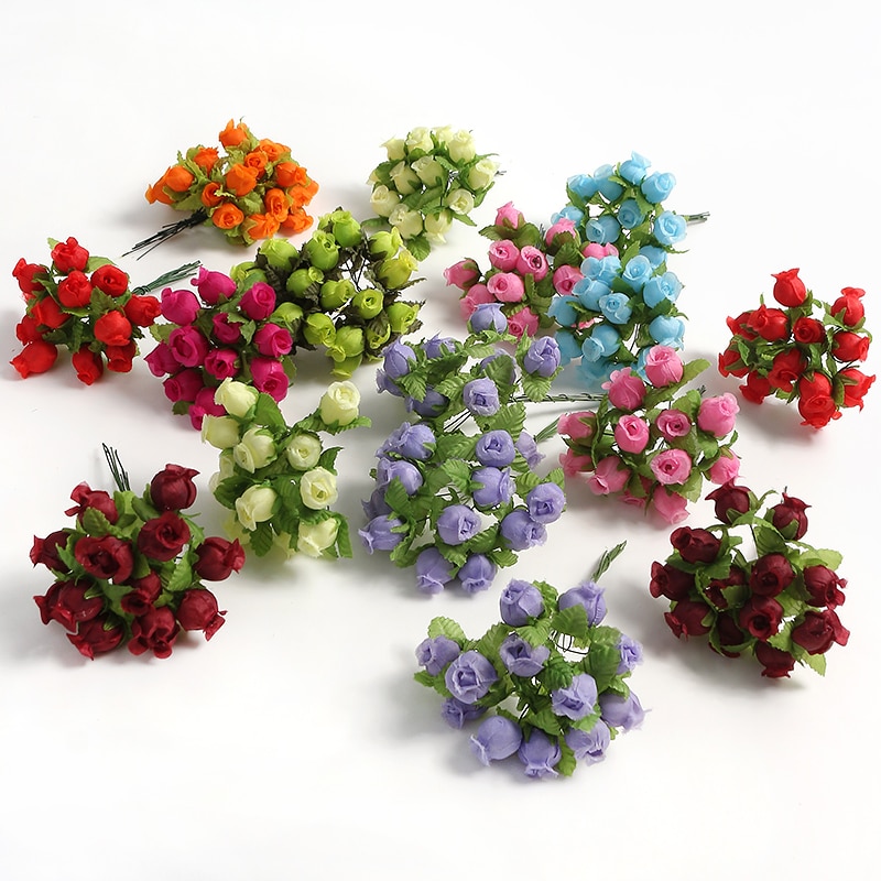 12/36/72/144 Buah Buket Bunga  - Christmas Wreath Fake ulasan dan harga