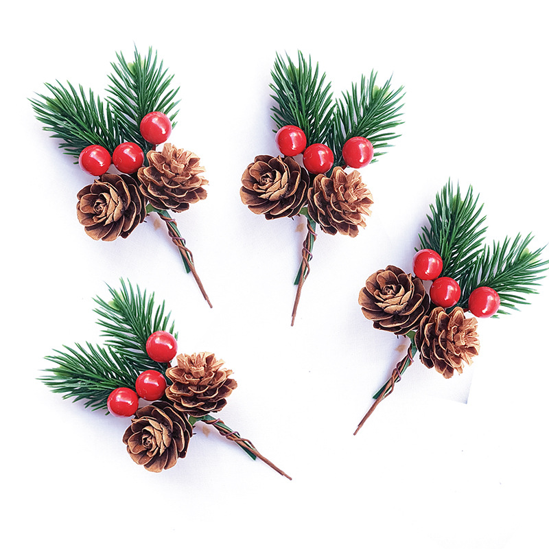 10pcs Set Kerucut Pinus Buatan - Christmas Tree Artificial ulasan dan harga