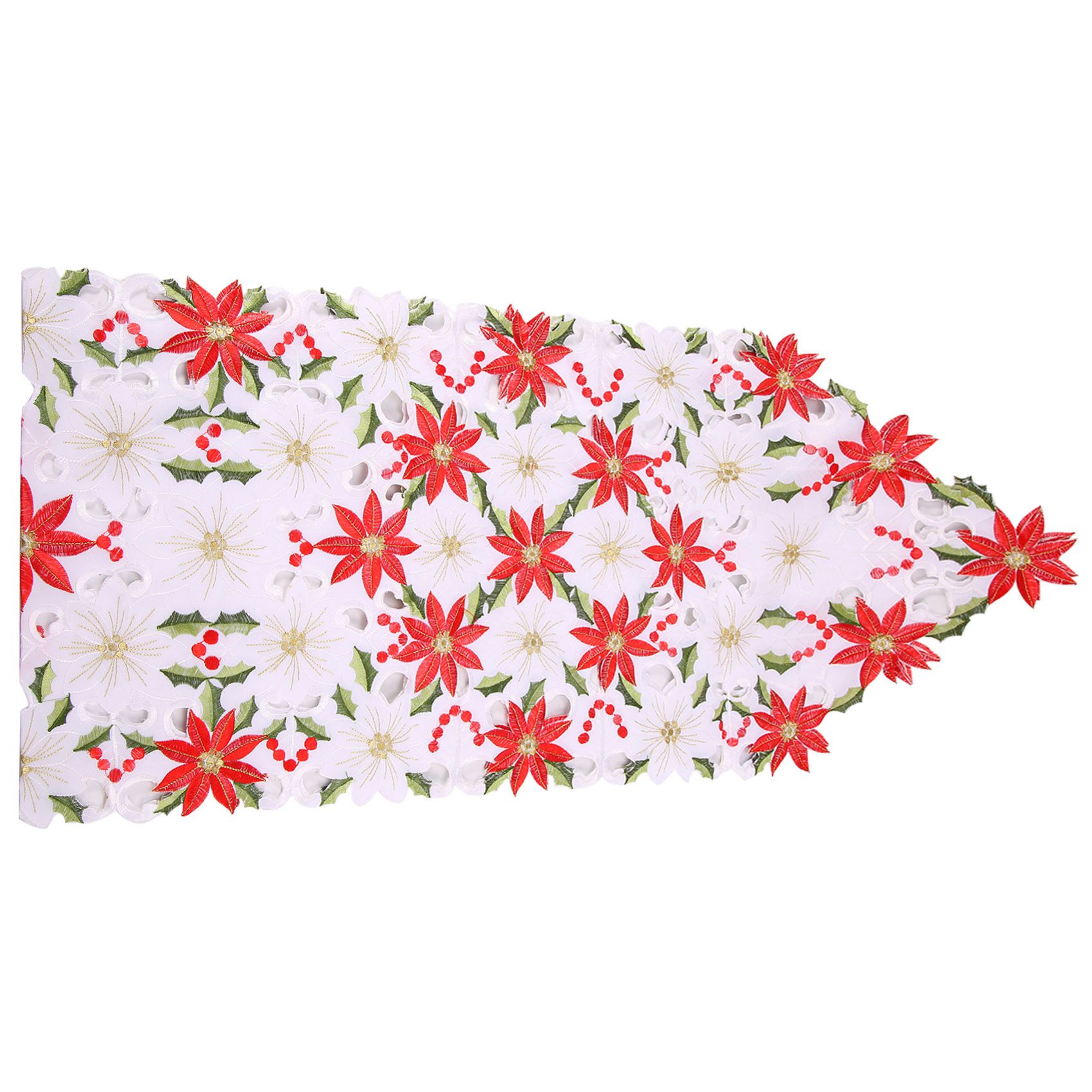 Taplak meja bordir Natal, tapl - Christmas Table Runner ulasan dan harga