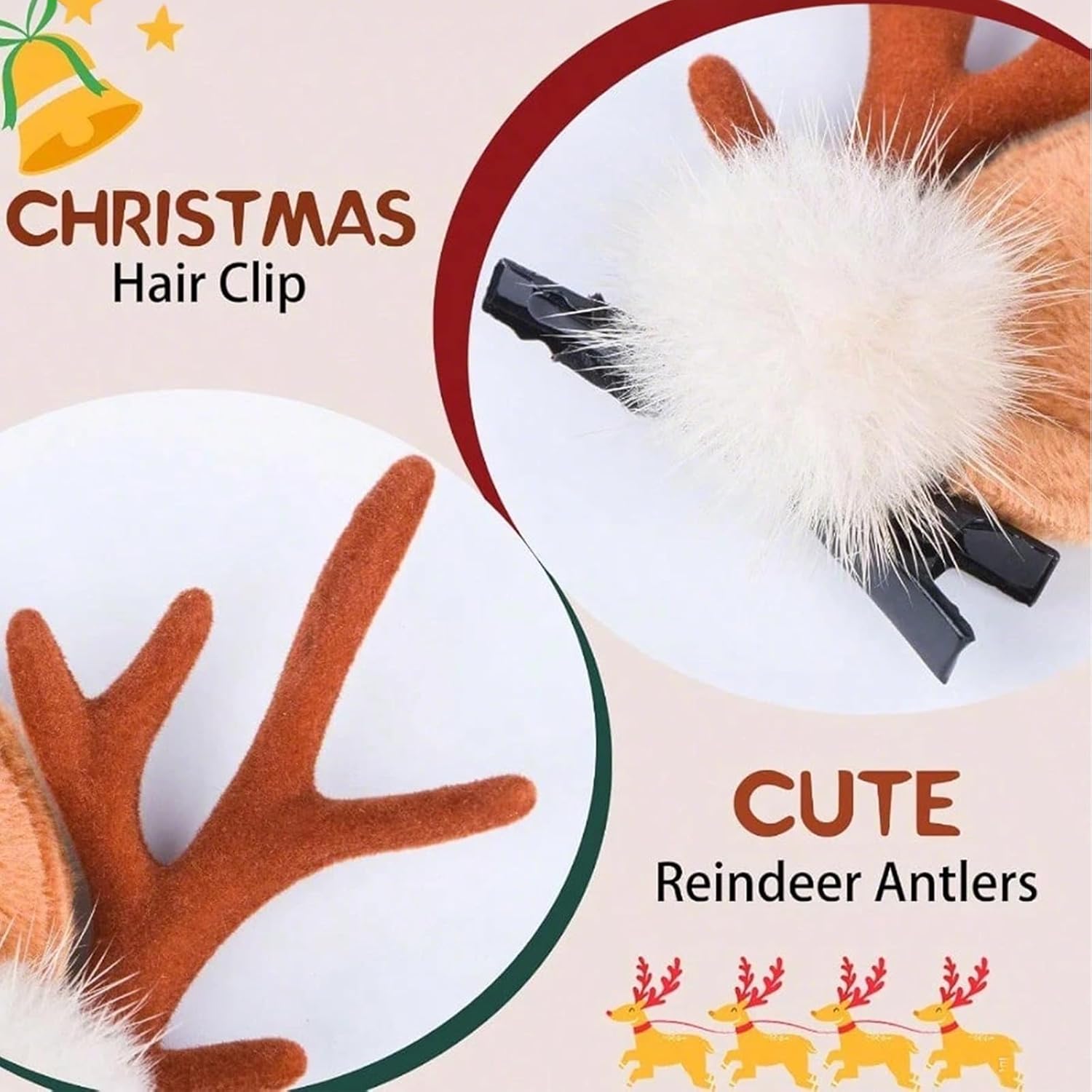 1/2 Pasang Ikat Kepala Tanduk  - Reindeer Antlers Headband ulasan dan harga