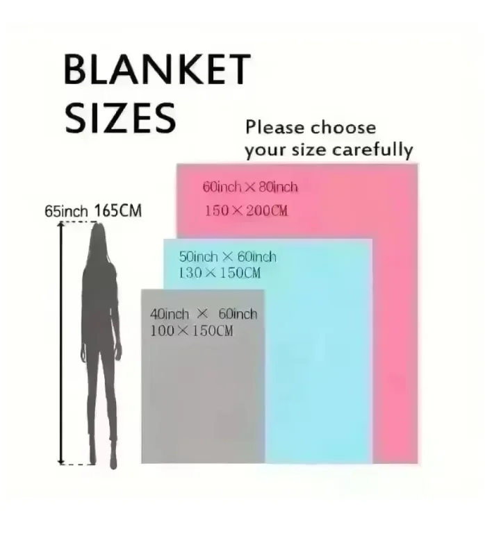 1 buah Selimut Flanel Bermotif - Christmas Throw Blanket ulasan dan harga
